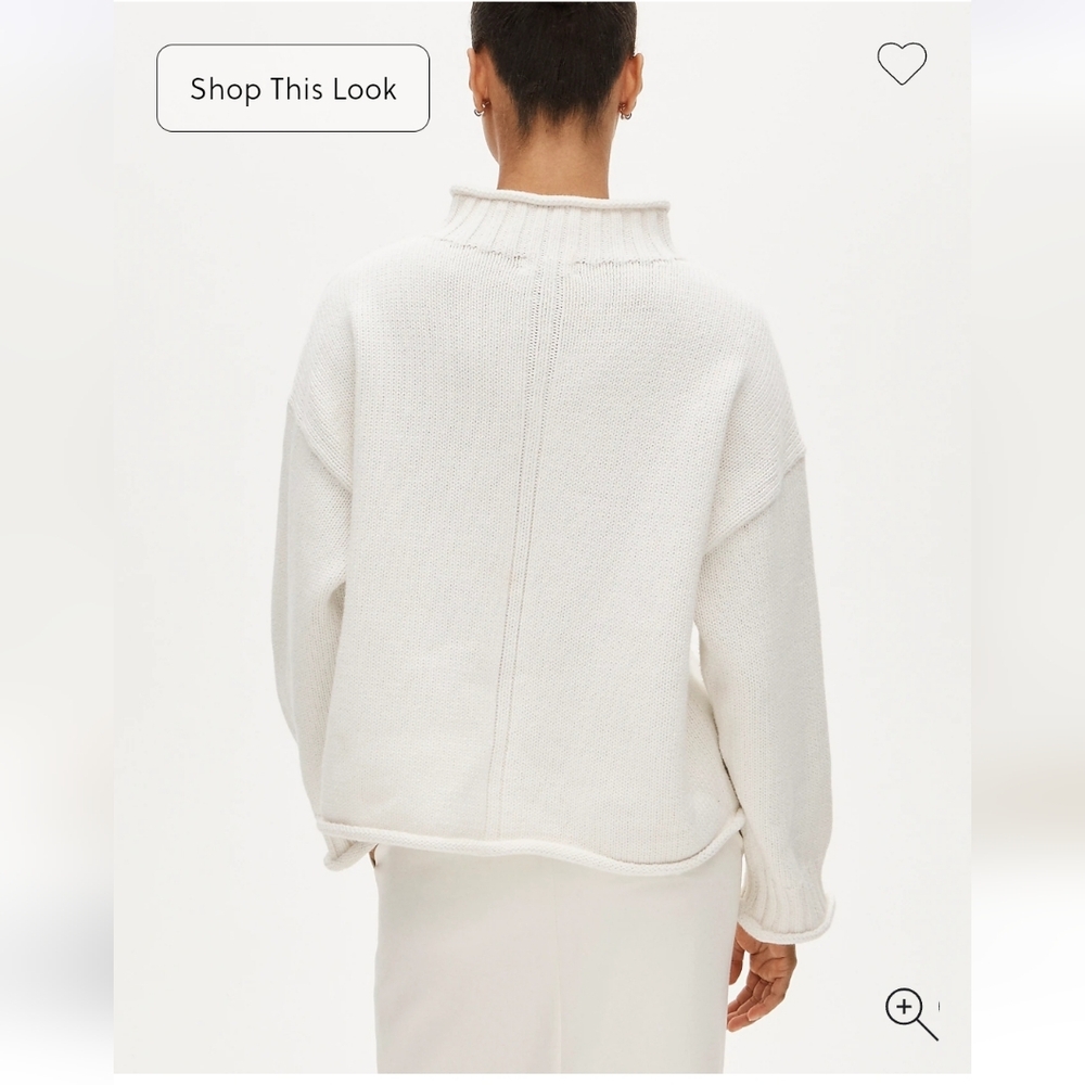 NWT J.Crew Women's 2025 Rollneck™ Sweater Sz M Viral - Picture 4 of 9